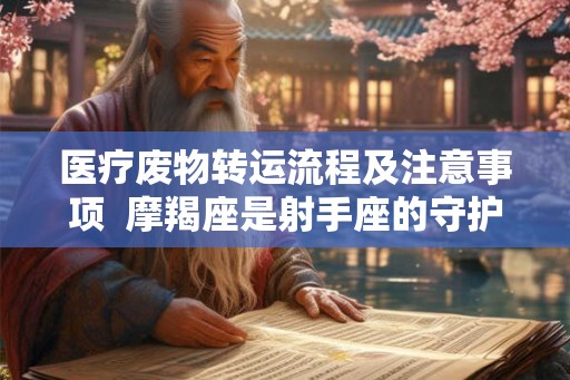 医疗废物转运流程及注意事项  摩羯座是射手座的守护神
