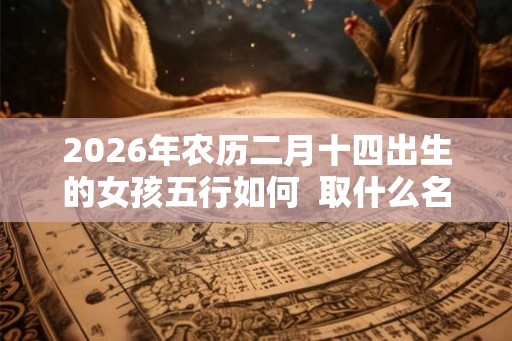 2026年农历二月十四出生的女孩五行如何  取什么名字最佳