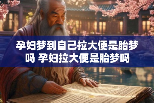 孕妇梦到自己拉大便是胎梦吗 孕妇拉大便是胎梦吗