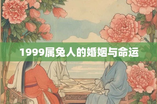 1999属兔人的婚姻与命运