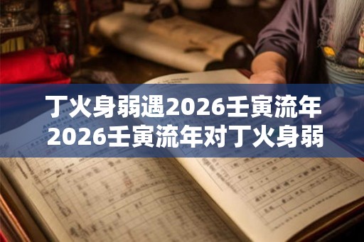 丁火身弱遇2026壬寅流年 2026壬寅流年对丁火身弱的影响如何