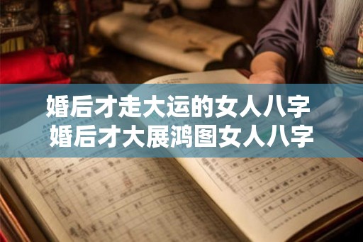 婚后才走大运的女人八字 婚后才大展鸿图女人八字 婚后才走大运的女人八字 婚后才大展鸿图女人八字