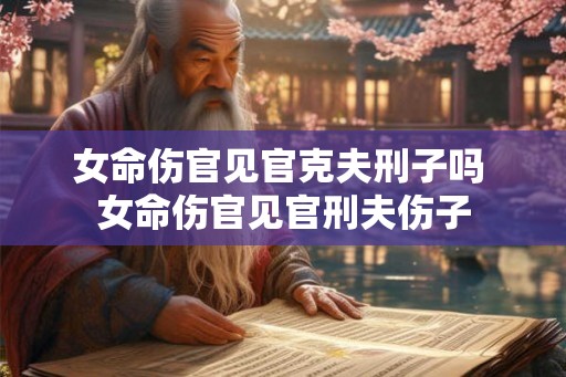 女命伤官见官克夫刑子吗 女命伤官见官刑夫伤子 女命伤官见官克夫刑子吗 女命伤官见官刑夫伤子
