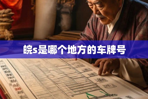 皖s是哪个地方的车牌号 皖s是哪个地方的车牌号