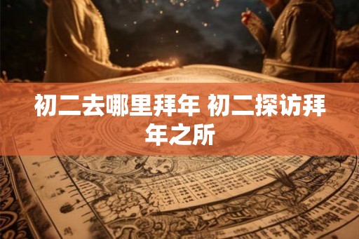 初二去哪里拜年 初二探访拜年之所