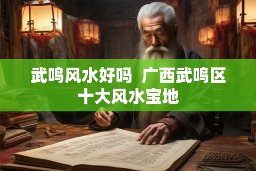 武鸣风水好吗  广西武鸣区十大风水宝地