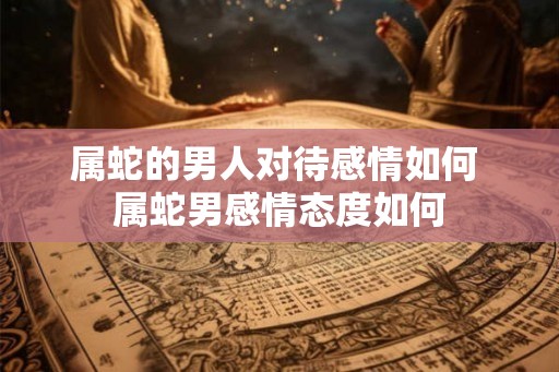 属蛇的男人对待感情如何 属蛇男感情态度如何