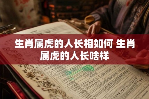 生肖属虎的人长相如何 生肖属虎的人长啥样