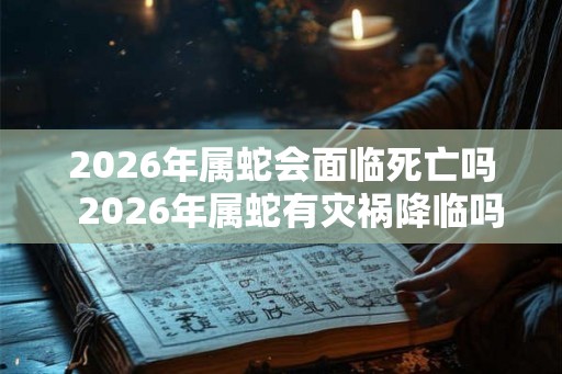 2026年属蛇会面临死亡吗  2026年属蛇有灾祸降临吗