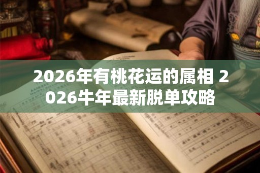 2026年有桃花运的属相 2026牛年最新脱单攻略