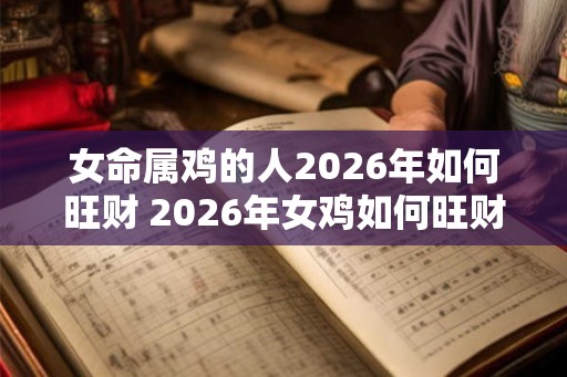 女命属鸡的人2026年如何旺财 2026年女鸡如何旺财