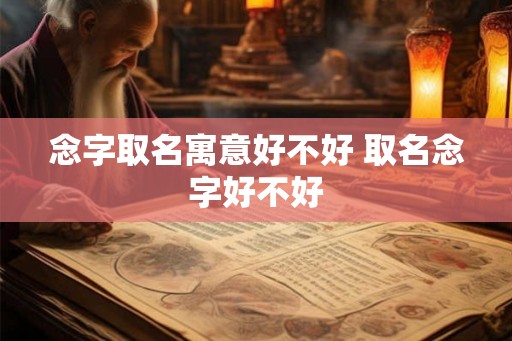 念字取名寓意好不好 取名念字好不好 念字取名寓意好不好 取名念字好不好