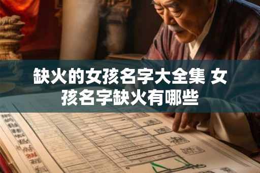 缺火的女孩名字大全集 女孩名字缺火有哪些