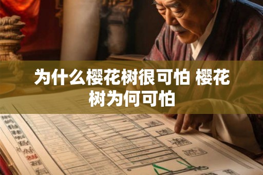 为什么樱花树很可怕 樱花树为何可怕