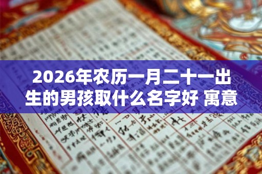 2026年农历一月二十一出生的男孩取什么名字好 寓意向上的名字推荐
