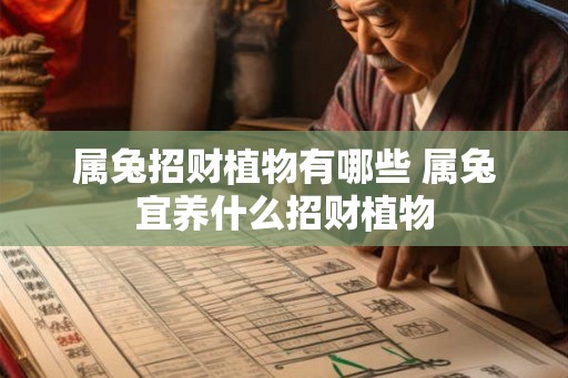 属兔招财植物有哪些 属兔宜养什么招财植物