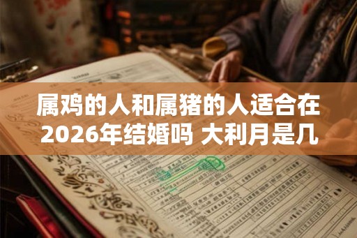 属鸡的人和属猪的人适合在2026年结婚吗 大利月是几月