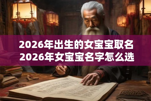 2026年出生的女宝宝取名 2026年女宝宝名字怎么选