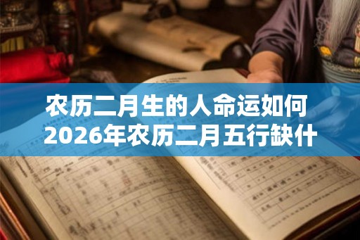 农历二月生的人命运如何 2026年农历二月五行缺什么 农历二月生的人命运如何 2026年农历二月五行缺什么