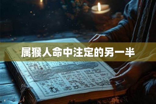 属猴人命中注定的另一半