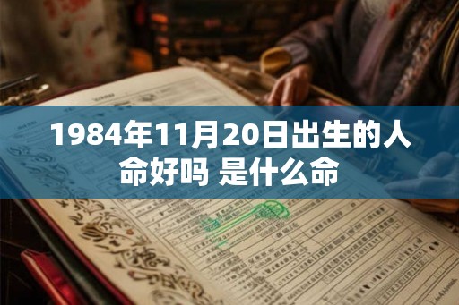 1984年11月20日出生的人命好吗 是什么命