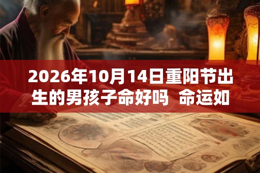 2026年10月14日重阳节出生的男孩子命好吗  命运如何