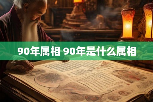 90年属相 90年是什么属相