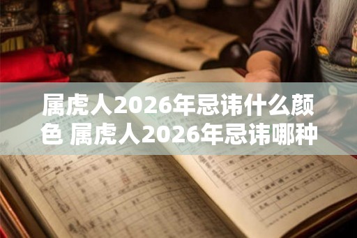 属虎人2026年忌讳什么颜色 属虎人2026年忌讳哪种颜色