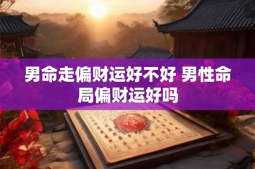 男命走偏财运好不好 男性命局偏财运好吗