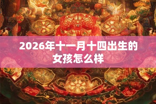 2026年十一月十四出生的女孩怎么样