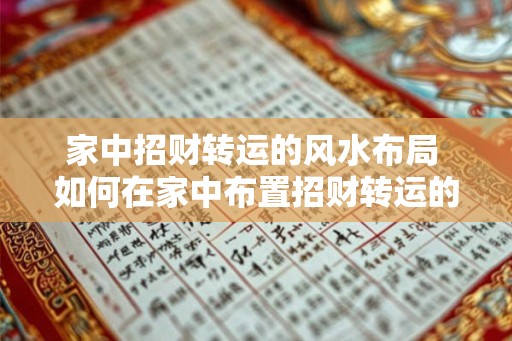 家中招财转运的风水布局 如何在家中布置招财转运的风水