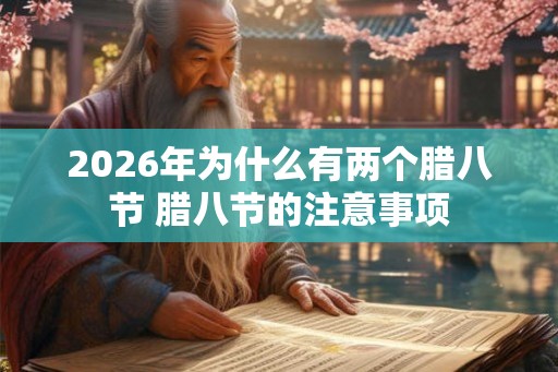 2026年为什么有两个腊八节 腊八节的注意事项 2026年为什么有两个腊八节 腊八节的注意事项