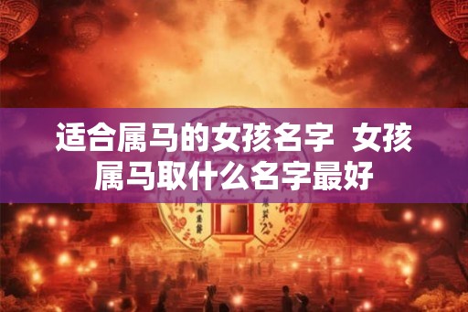 适合属马的女孩名字 女孩属马取什么名字最好 适合属马的女孩名字 女孩属马取什么名字最好