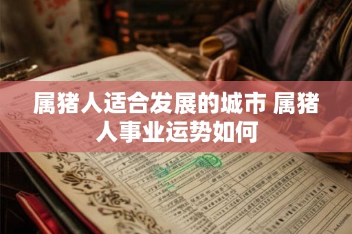 属猪人适合发展的城市 属猪人事业运势如何 属猪人适合发展的城市 属猪人事业运势如何