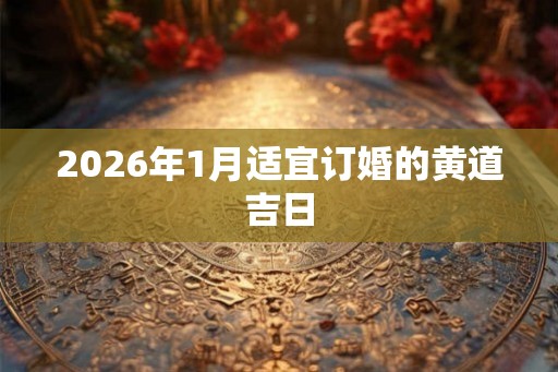 2026年1月适宜订婚的黄道吉日 2026年1月适宜订婚的黄道吉日