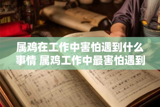 属鸡在工作中害怕遇到什么事情 属鸡工作中最害怕遇到什么