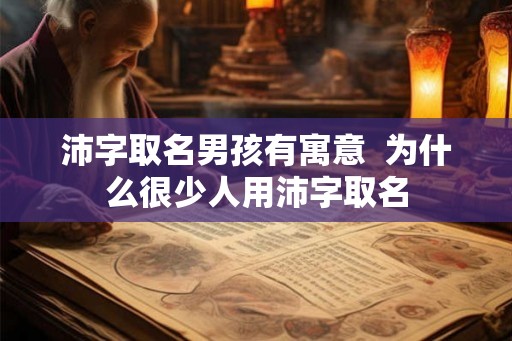 沛字取名男孩有寓意 为什么很少人用沛字取名 沛字取名男孩有寓意 为什么很少人用沛字取名