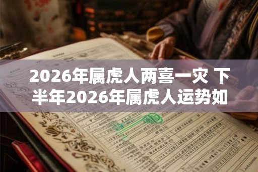 2026年属虎人两喜一灾 下半年2026年属虎人运势如何