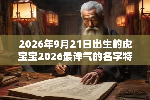 2026年9月21日出生的虎宝宝2026最洋气的名字特选 2026年9月21日出生的虎宝宝2026最洋气的名字特选