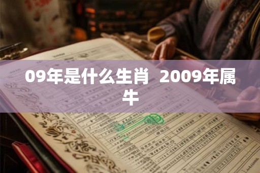 09年是什么生肖  2009年属牛