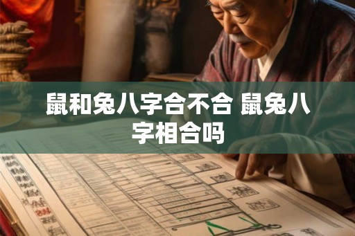 鼠和兔八字合不合 鼠兔八字相合吗 鼠和兔八字合不合 鼠兔八字相合吗