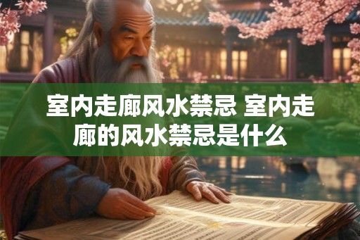 室内走廊风水禁忌 室内走廊的风水禁忌是什么
