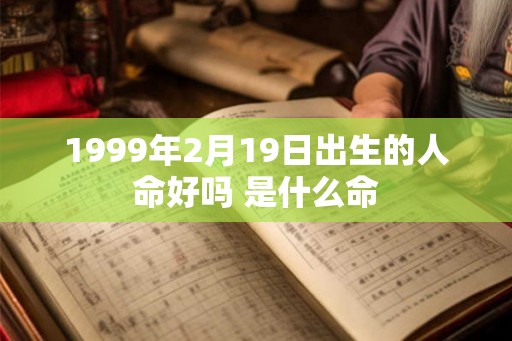 1999年2月19日出生的人命好吗 是什么命