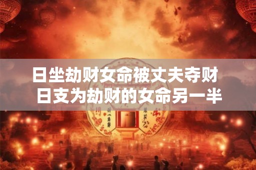 日坐劫财女命被丈夫夺财  日支为劫财的女命另一半