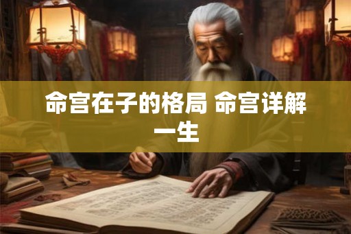 命宫在子的格局 命宫详解一生