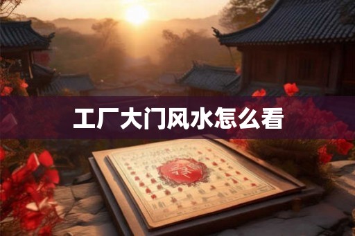 工厂大门风水怎么看 工厂大门风水怎么看