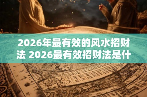 2026年最有效的风水招财法 2026最有效招财法是什么风水 2026年最有效的风水招财法 2026最有效招财法是什么风水