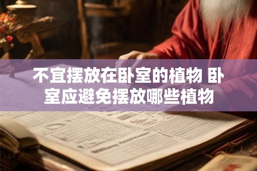 不宜摆放在卧室的植物 卧室应避免摆放哪些植物 不宜摆放在卧室的植物 卧室应避免摆放哪些植物