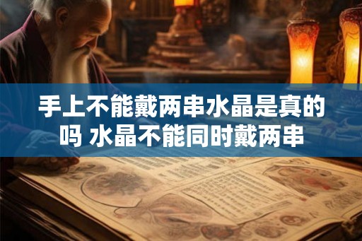 手上不能戴两串水晶是真的吗 水晶不能同时戴两串