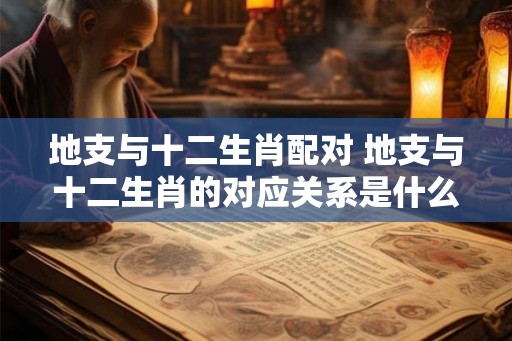地支与十二生肖配对 地支与十二生肖的对应关系是什么 地支与十二生肖配对 地支与十二生肖的对应关系是什么